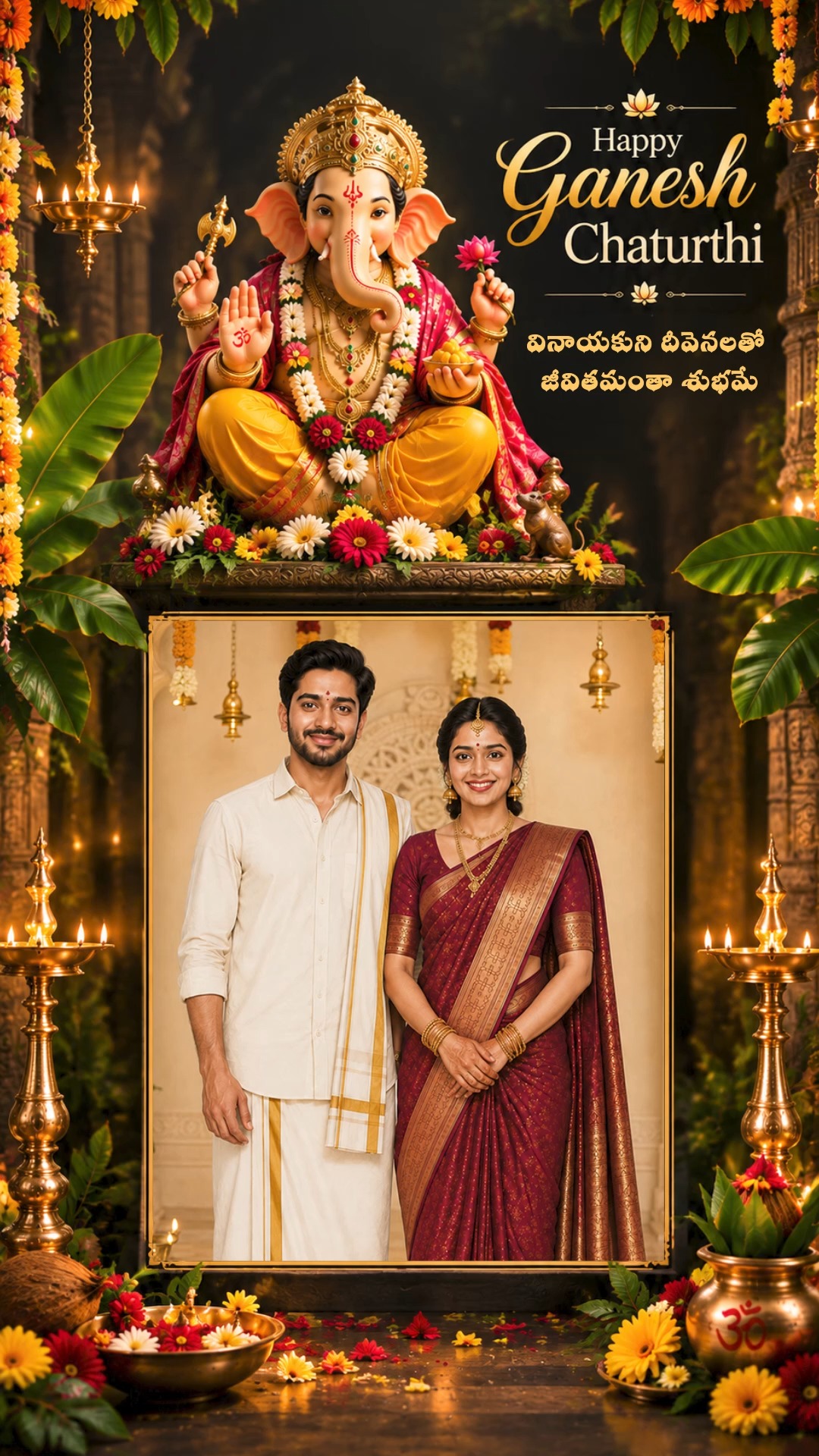 Elegant Ganesh Chaturthi Celebration