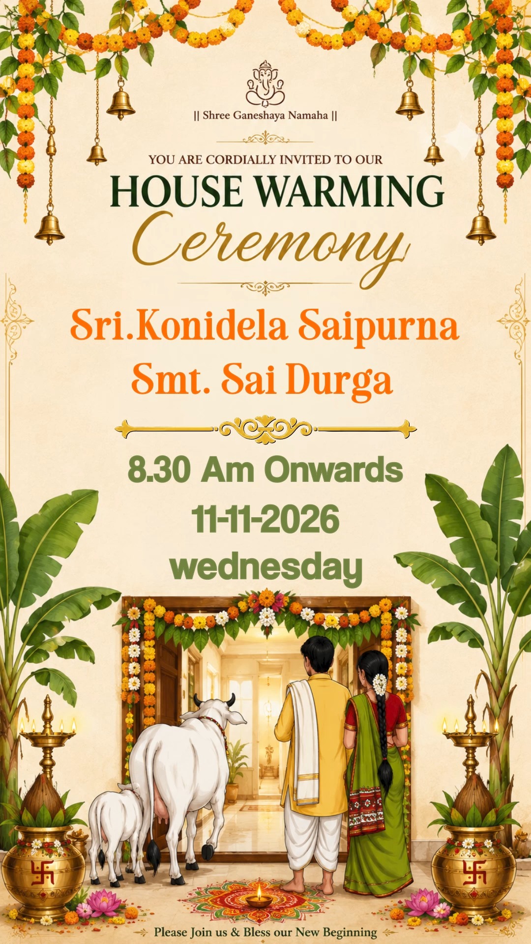Traditional Housewarming Ceremony