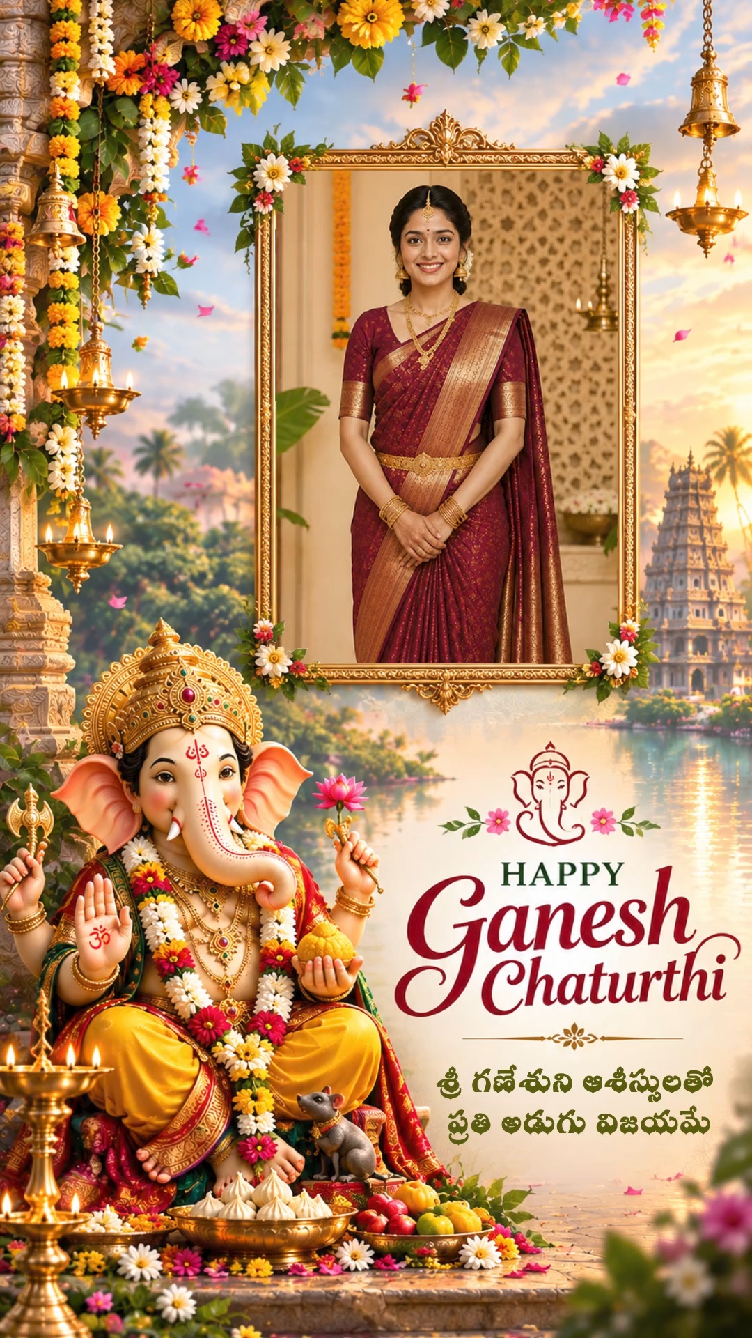 Elegant Ganesh Chaturthi Celebration
