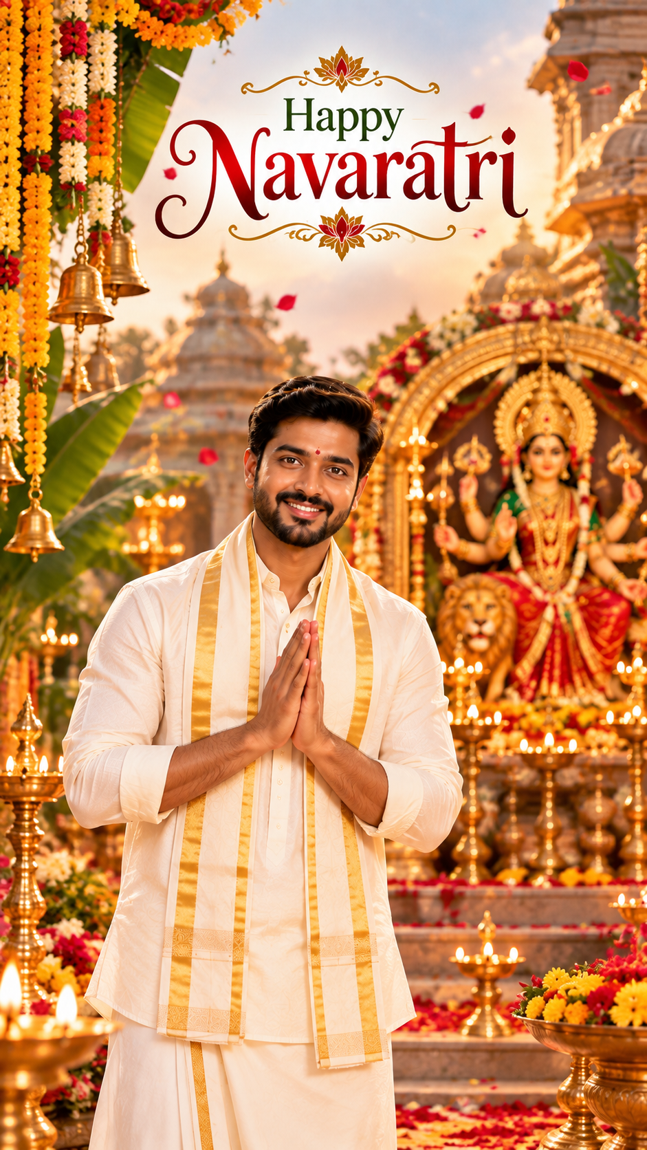 Navaratri Man – Durga Matha Blessings