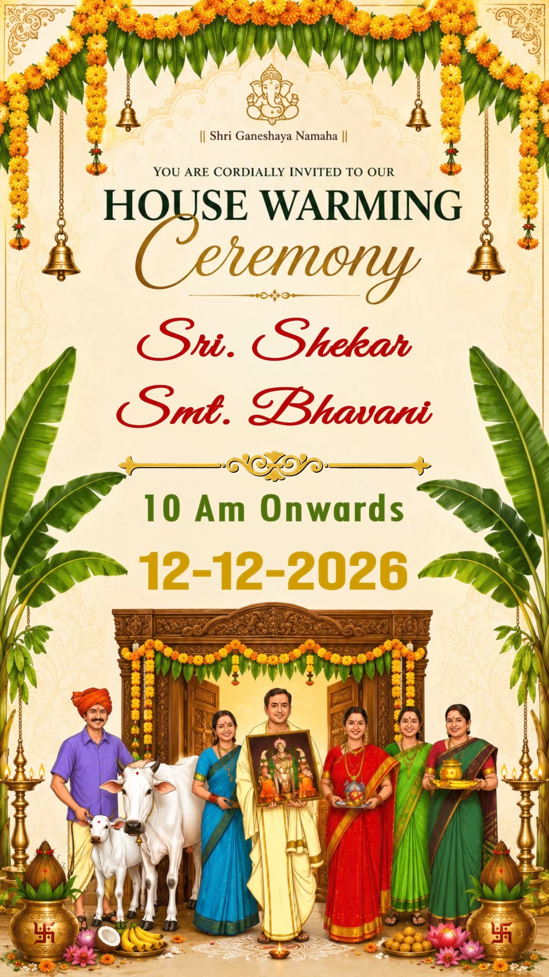 Traditional Housewarming Invitation