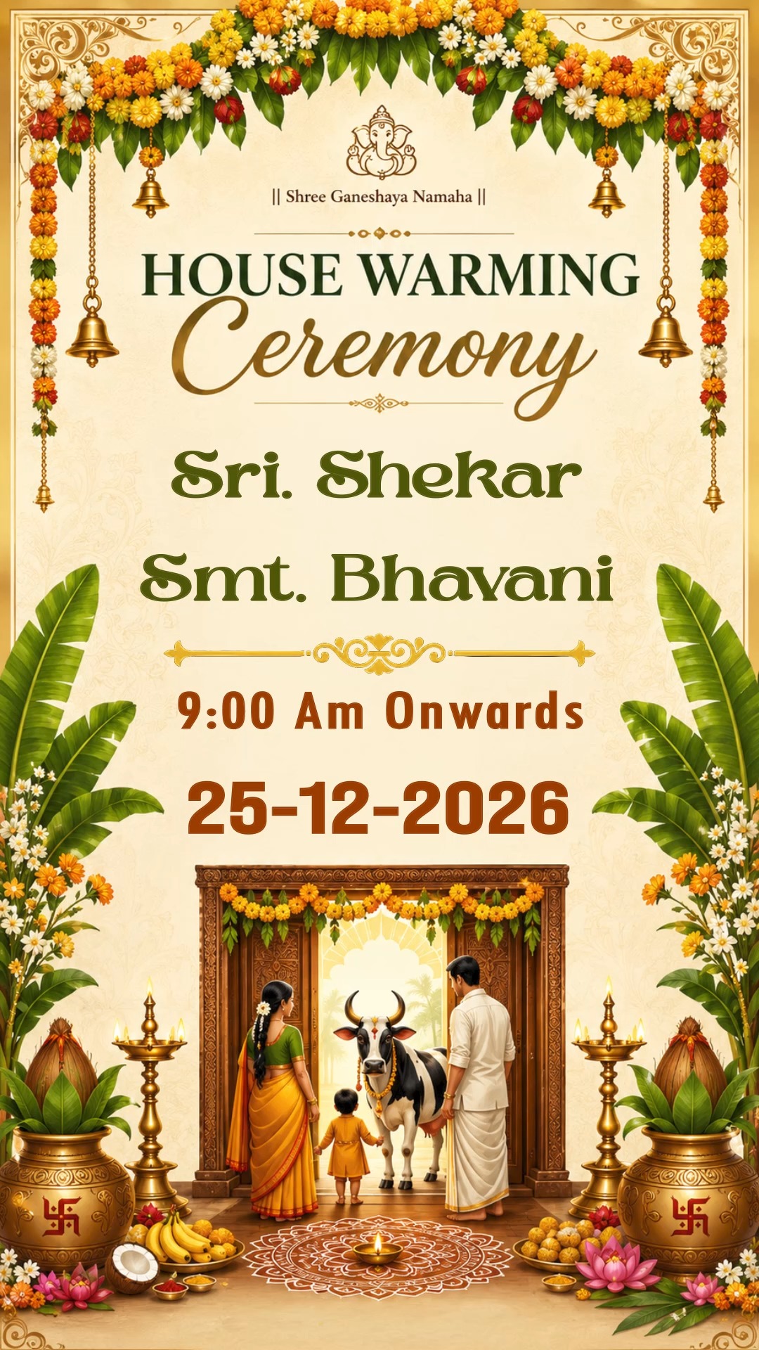 Traditional Housewarming Ceremony