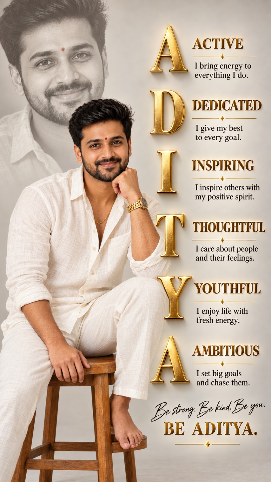 Bday Poster With Name Explanation