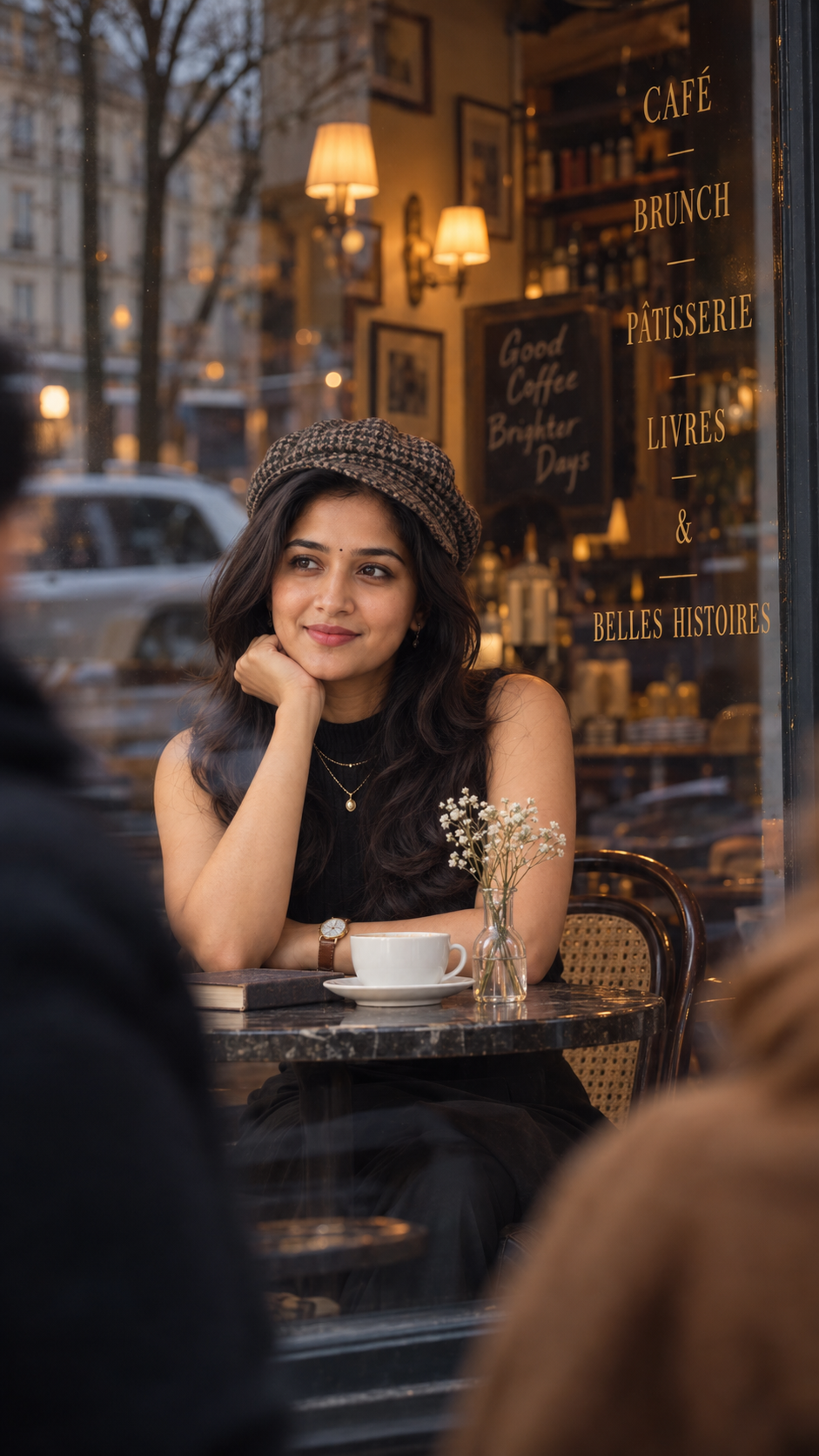 Café Window Portrait