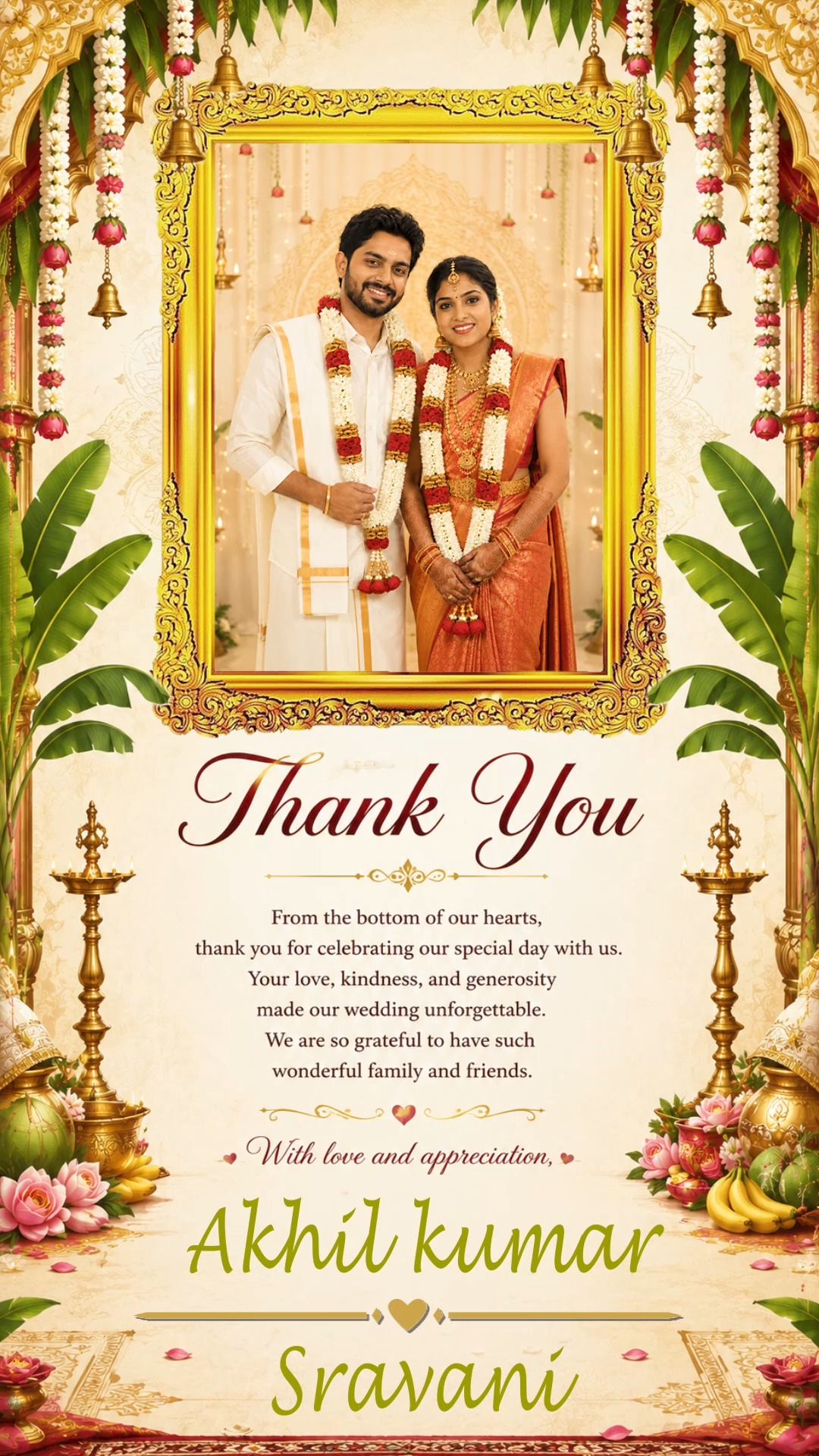 Traditional Indian Floral Wedding