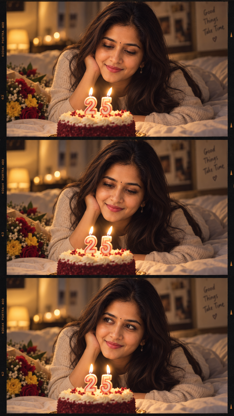 Candlelight Birthday Filmstrip