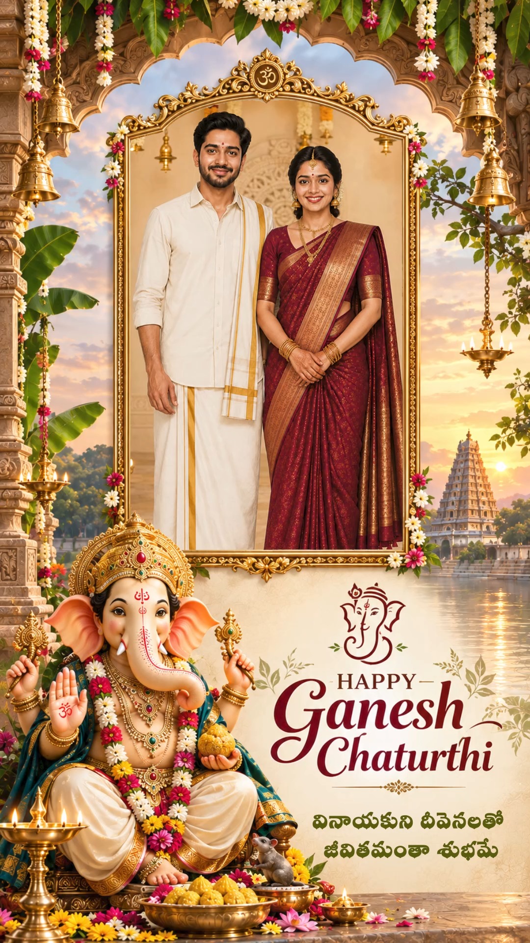 Elegant Ganesh Chaturthi Celebration