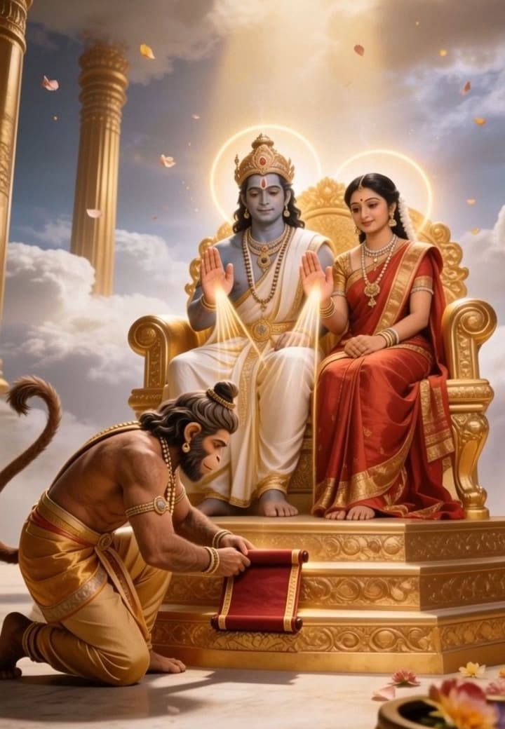 shree ram blessings — Muslim wedding invitation template on Tellow