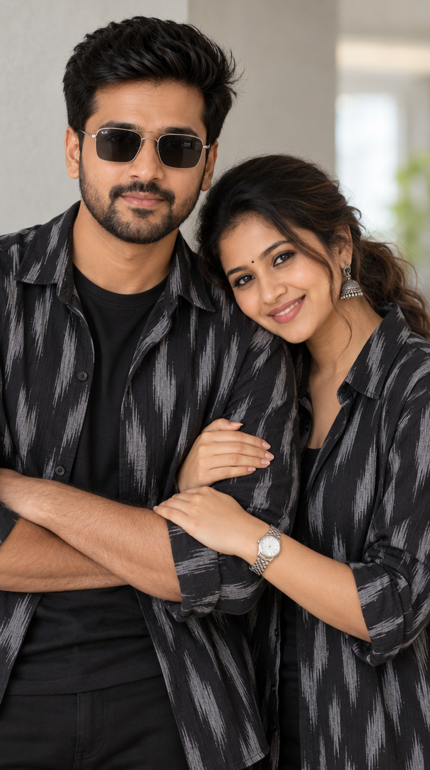 Couple Twinning Black